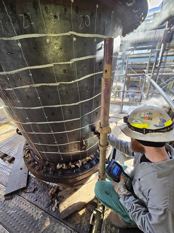 Ultra Sonic Thickness Testing